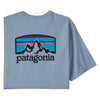 Patagonia Men's Fitz Roy Horizons Responsibili-Tee Apparel Patagonia Steam Blue S 