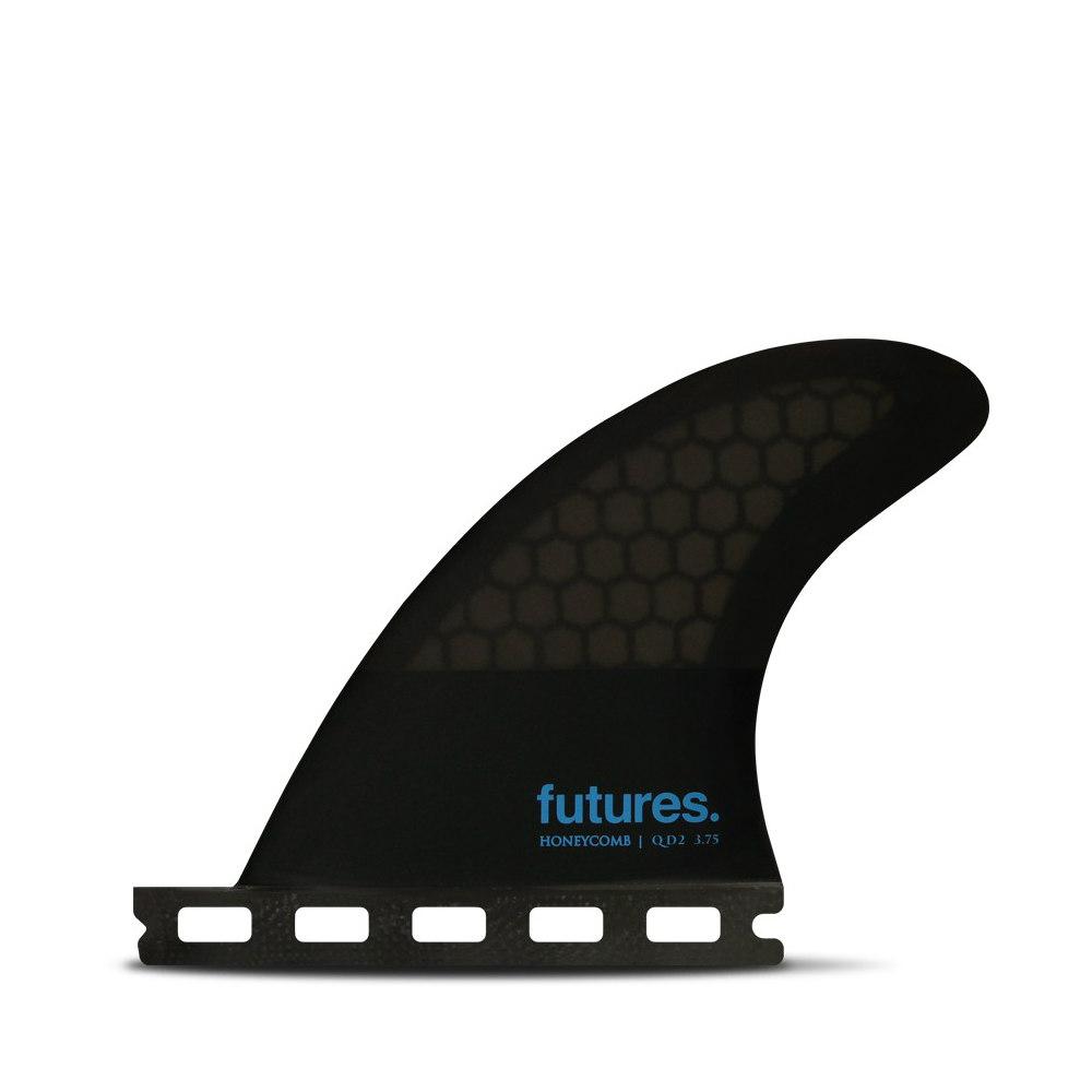 Futures QD2 3.75" HC Small Quad Rears Surfboard Fins Futures 