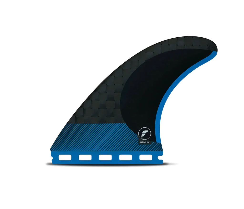 Futures R6 Blackstix Thruster - Blue Surfboard Fins Futures 