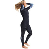 C-Skins Solace 3/2 Womens GBS Chest Zip Steamer Black/Unity/Denim Womens Wetsuits C-Skins 