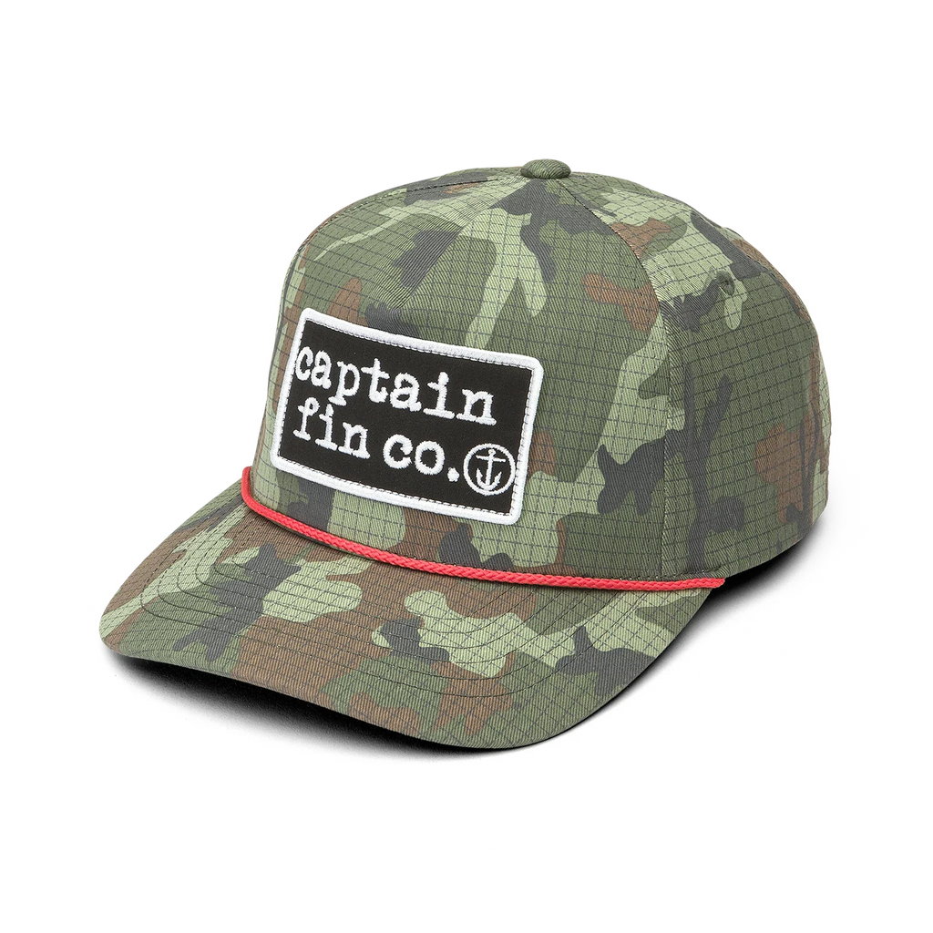 Captain Fin Co. Big Patch Hat Apparel Captain Fin Co. Army Camo 