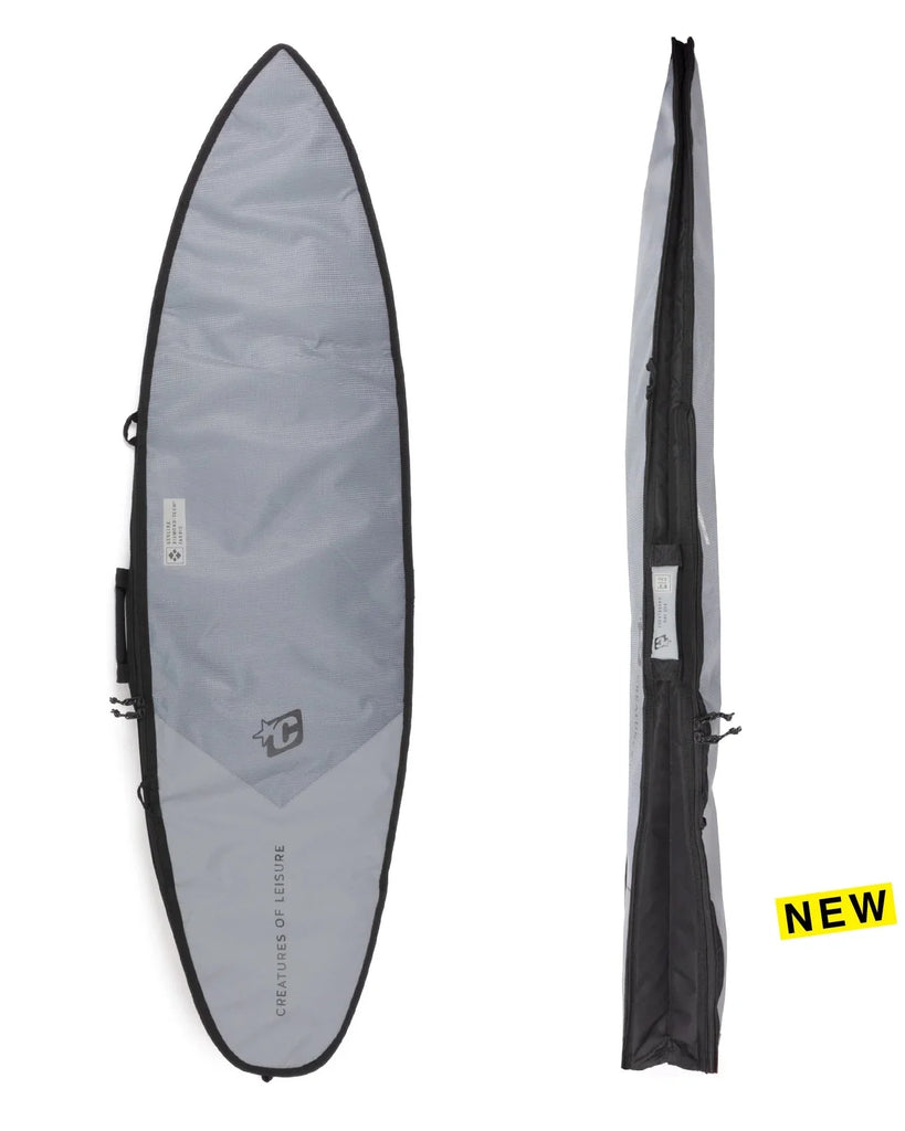 Creatures Of Leisure Shortboard Day Use DT2.0 Boardcover Carbon Titanium Boardbags Creatures of Leisure 