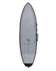 Creatures Of Leisure Shortboard Day Use DT2.0 Boardcover Carbon Titanium Boardbags Creatures of Leisure 6'0" 
