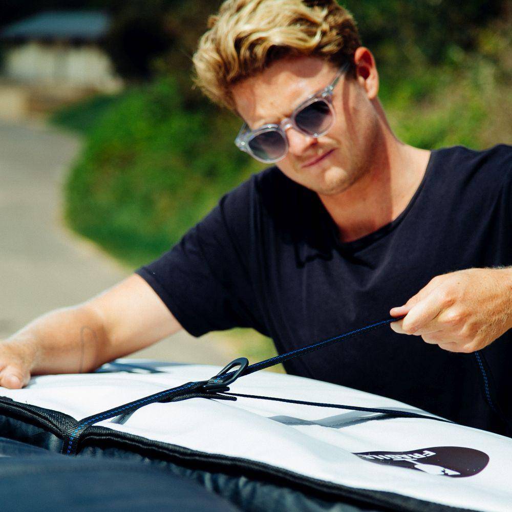 Vehicle Accessories - FCS - FCS D-Ring SUP Single Soft Rack - Melbourne Surfboard Shop - Shipping Australia Wide | Victoria, New South Wales, Queensland, Tasmania, Western Australia, South Australia, Northern Territory.