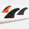 Surfboard Fins - FCS - FCS II JS PC Charcoal/Red Tri - Melbourne Surfboard Shop - Shipping Australia Wide | Victoria, New South Wales, Queensland, Tasmania, Western Australia, South Australia, Northern Territory.