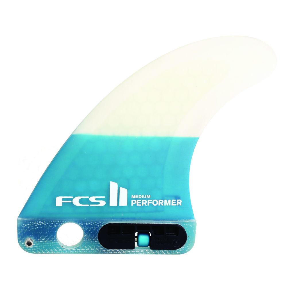 Surfboard Fins - FCS - FCS II Performer PC Teal Longboard Centre - Melbourne Surfboard Shop - Shipping Australia Wide | Victoria, New South Wales, Queensland, Tasmania, Western Australia, South Australia, Northern Territory.
