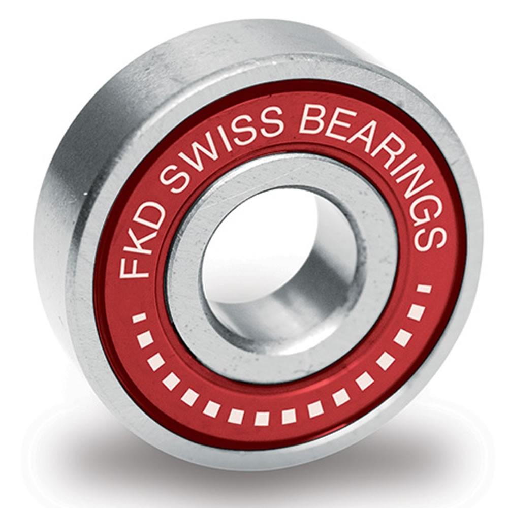 Skateboard Hardware - FKD Bearings - FKD Bearings Swiss Red - Melbourne Surfboard Shop - Shipping Australia Wide | Victoria, New South Wales, Queensland, Tasmania, Western Australia, South Australia, Northern Territory.