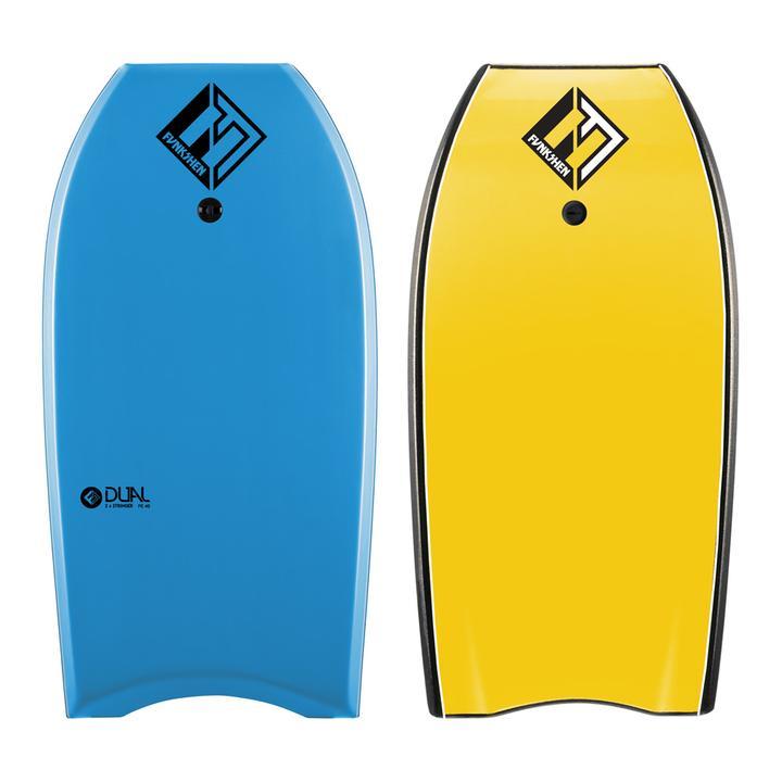 Funkshen Dual PE Cres Bodyboards & Accessories Funkshen Blue Deck / Yellow Bottom 42" 