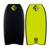 Funkshen Tank Premium PP Bodyboards & Accessories Funkshen 46" Black Deck / Lime Bottom 