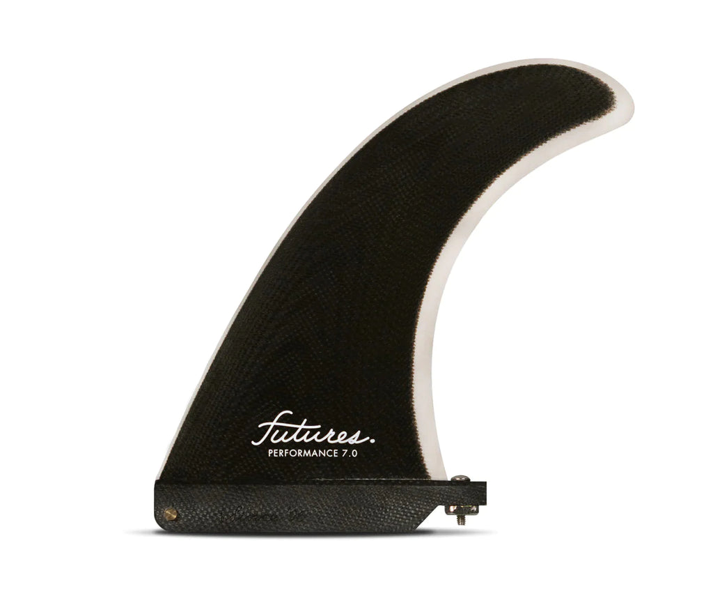 Futures 7.0 Performance PG Single Fin - Black/Grey Surfboard Fins Futures 