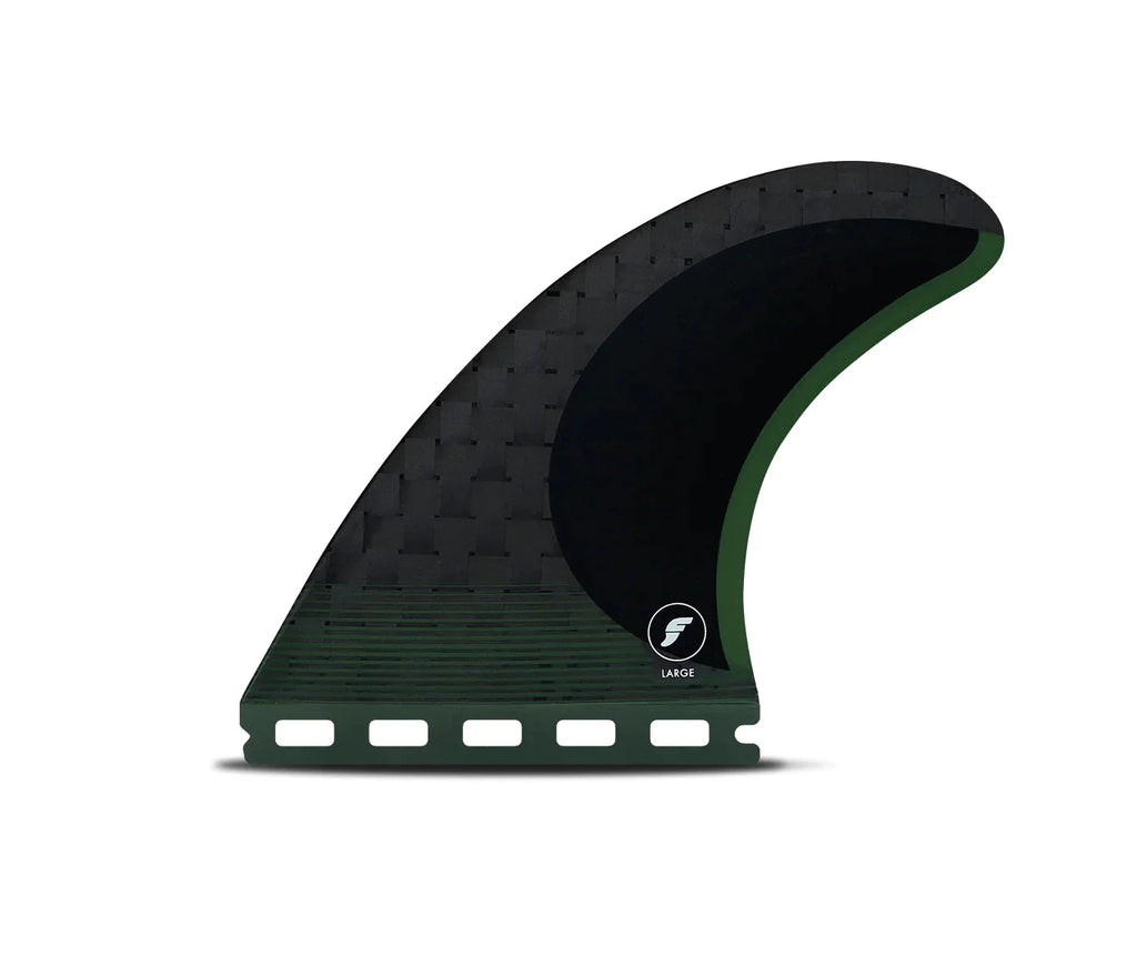 Futures F8 Blackstix Thruster - Green Surfboard Fins Futures 