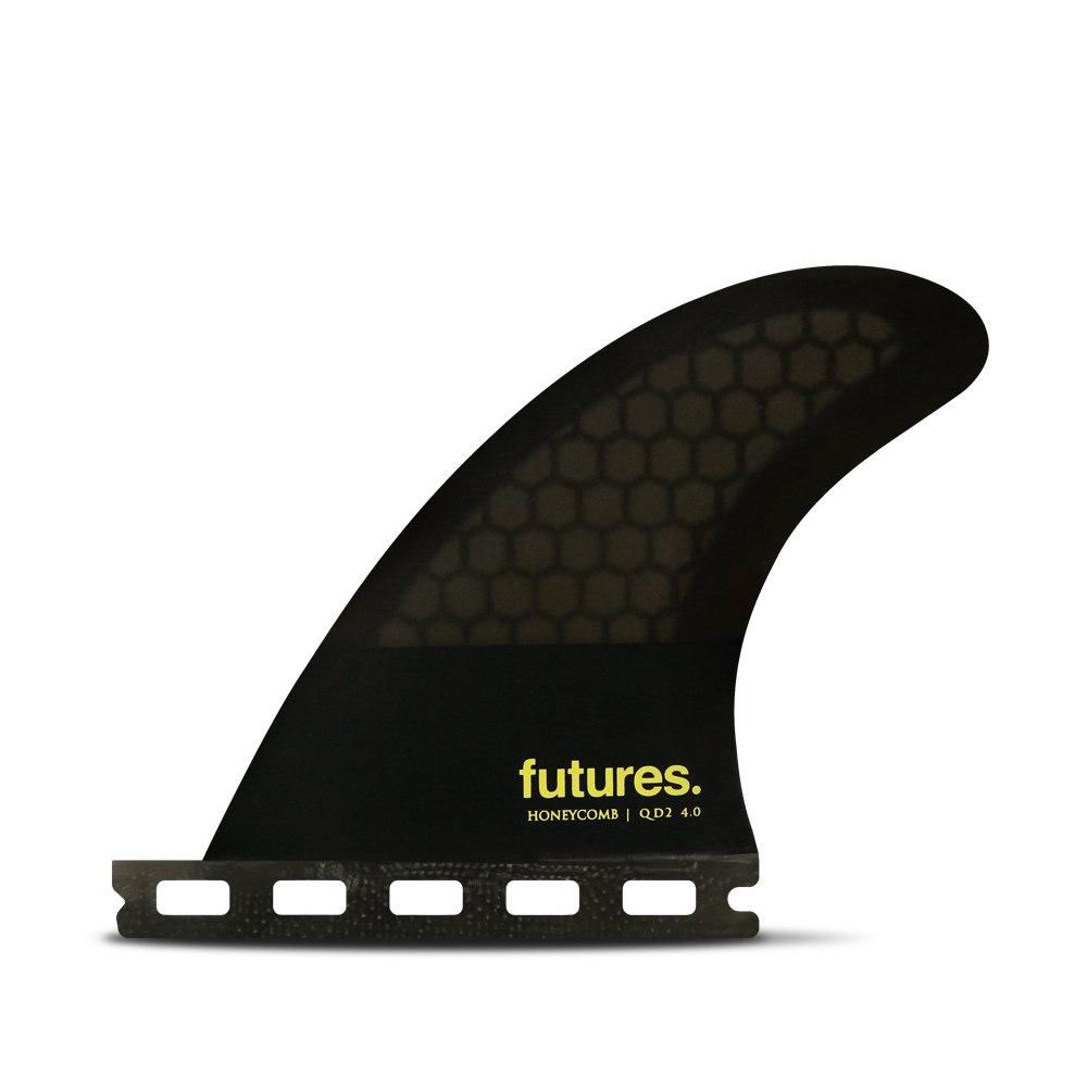 Futures QD2 4.0 HC Medium Quad Rears Surfboard Fins Futures 