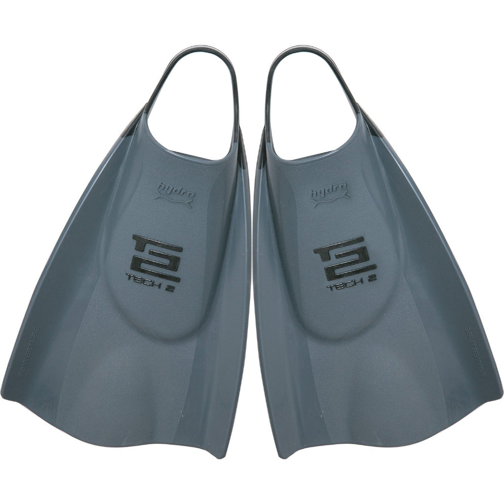 Hydro Tech 2 Fin Gun Grey Wetsuit Accessories Hydro Small 