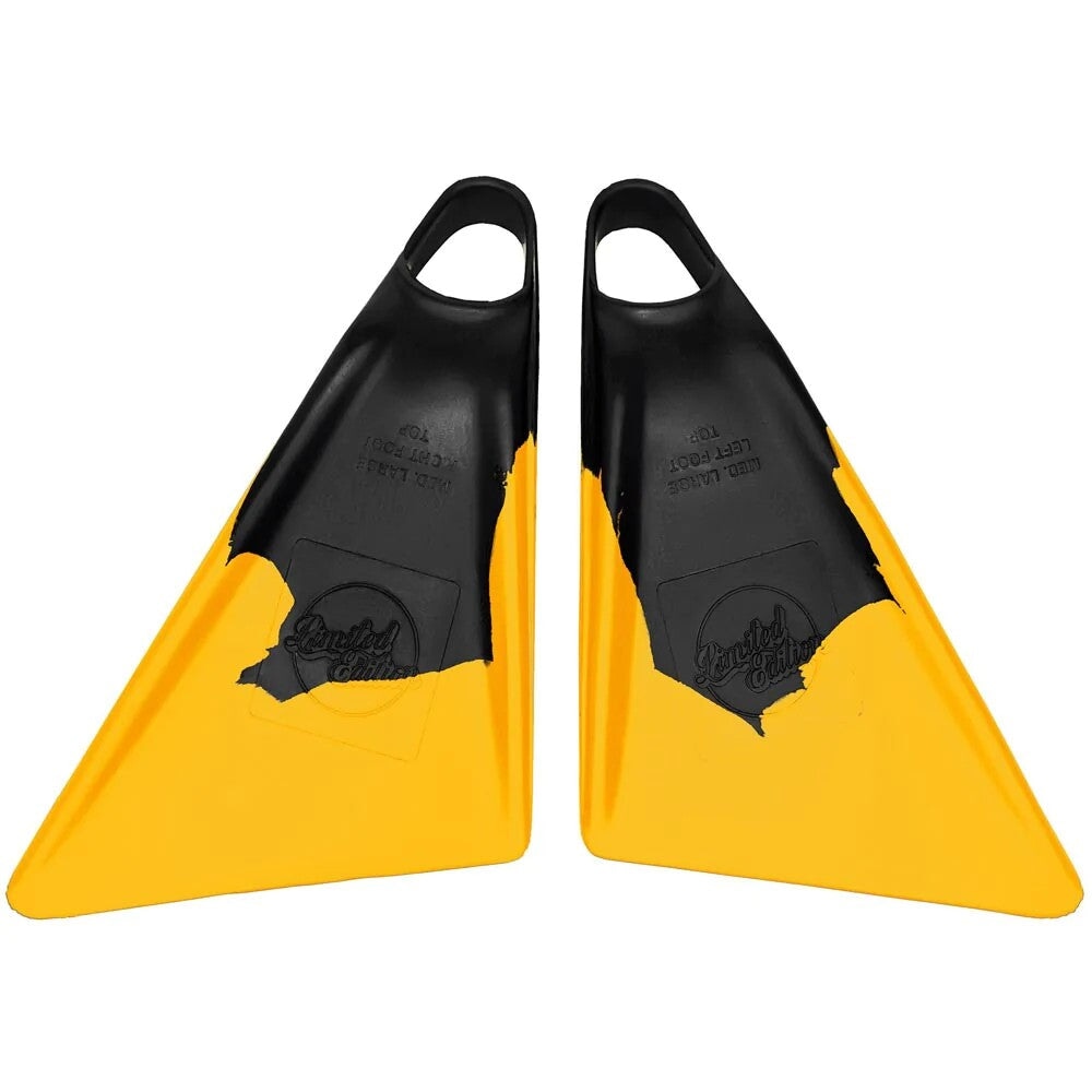 Limited Edition Sylock Bodyboard Fins Bodyboards & Accessories Limited Edition Black/Gold M 