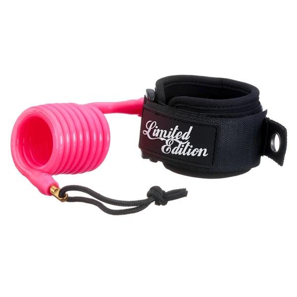 Limited Edition Sylock Wrist Bodyboard Leash Bodyboards & Accessories Limited Edition Pink 
