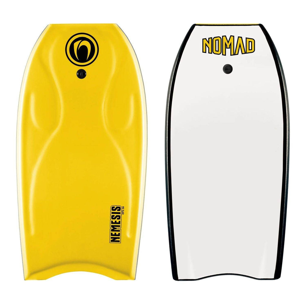 Nomad Nemesis EPS Bodyboards & Accessories Nomad 42" Yellow Deck / White Bottom 