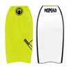 Nomad Rogue Cres PE Bodyboards & Accessories Nomad 44" Lemon Deck / White Bottom 