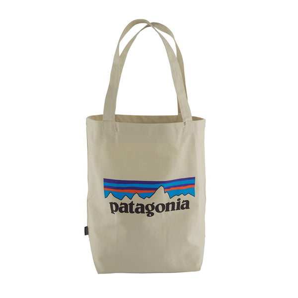 Patagonia Market Tote P-6 Logo Bleached Stone Bags & Backpacks Patagonia 