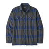 Patagonia Men's Long Sleeve Organic Cotton Midweight Fjord Flannel Shirt Edge: Black Apparel Patagonia 