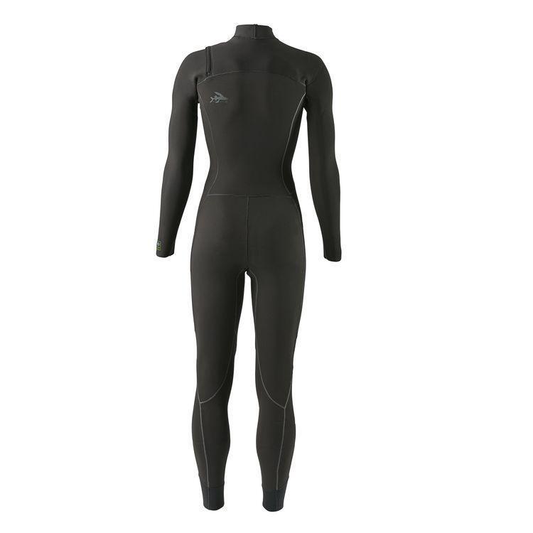 Patagonia W's R2 Yulex Front Zip Full Suit Black Womens Wetsuits Patagonia 