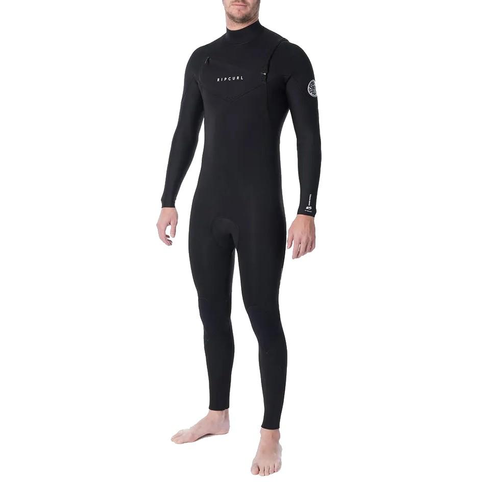 Mens Wetsuits - Rip Curl - Rip Curl Dawn Patrol Chest Zip 3/2 Black - Melbourne Surfboard Shop - Shipping Australia Wide | Victoria, New South Wales, Queensland, Tasmania, Western Australia, South Australia, Northern Territory.