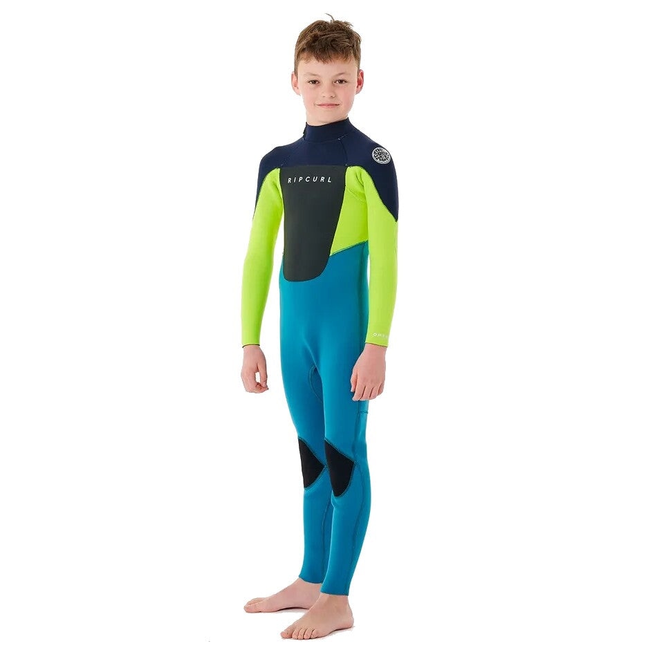 Rip Curl Junior Omega 3/2 Back Zip Wetsuit Navy Kids Wetsuits Rip Curl 8 