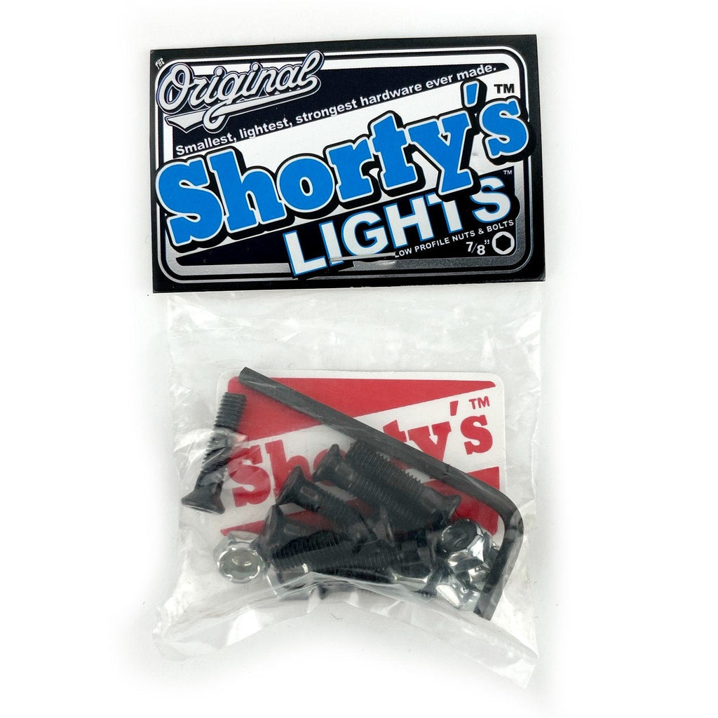 Shorty's Lights 7/8 Inch Allen Bolts Skateboard Hardware Shorty's 