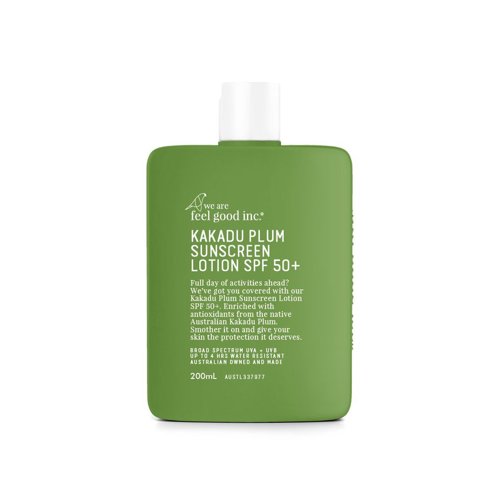 We Are Feel Good Inc. Kakadu Plum Sunscreen Lotion SPF50+ 200ml Surf Trip Essentials We Are Feel Good Inc. 
