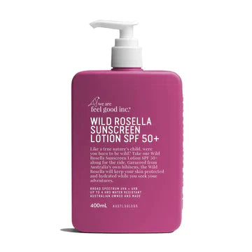 We Are Feel Good Inc. Wild Rosella Sunscreen SPF50+ 400ml Surf Trip Essentials We Are Feel Good Inc. 